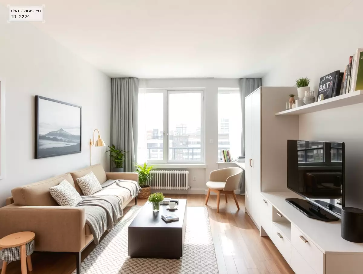 Квартира, 1-комната, длительно, 33 кв.м.