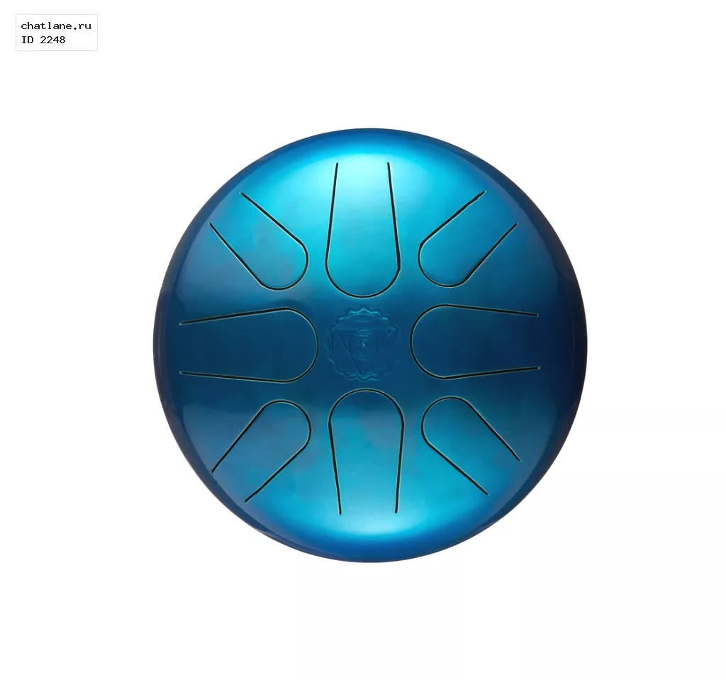 IN22VI19 Chakras Глюкофон 22см, Вишудха (голубой), INOY