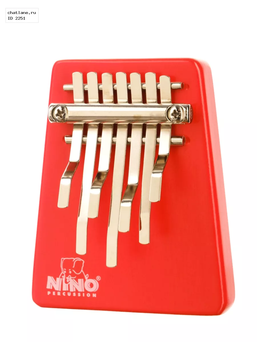 NINO964R Калимба средняя, 7 нот, Nino Percussion