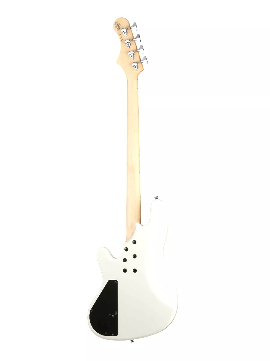 NJS4-WHT Elrick NJS Series Бас-гитара, белая, с чехлом, Cort - фото 2