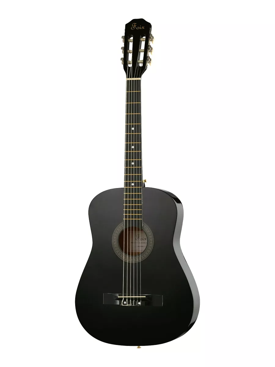 FCG-2038CAP-BK Классическая гитара+Аксессуары, цвет чёрный, Foix - фото 4