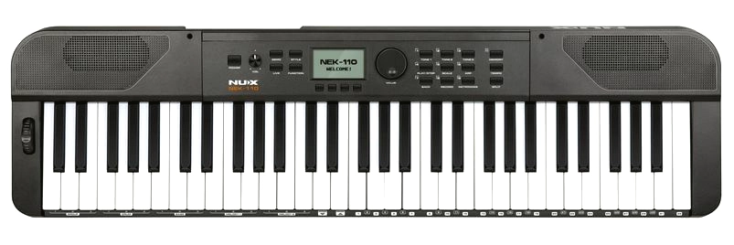 NEK-110-BK Синтезатор, 61 клавиша, автоаккомпанемент, чёрный, Nux